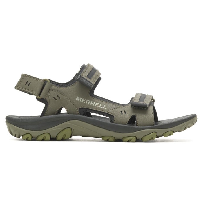 Se Merrell Huntington Sport Convert sandal, olive-47 - Sandaler hos Outdoornu.dk