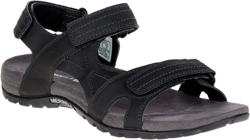 salt systematisk komfort Merrell Sandspur Rift Strap Men, sort