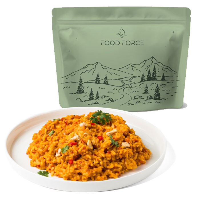 Food Force Mexikansk gryderet med ris 150g (608 kcal) - Mad billede