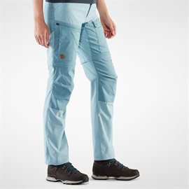 Fjällräven Abisko Midsummer Zip-Off Trousers Women-mineral blue / clay blue-42