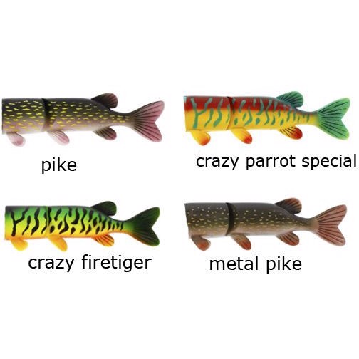 Westin Mike The Pike Reservedel 42 Gr Crazy Parrot Special Wobler