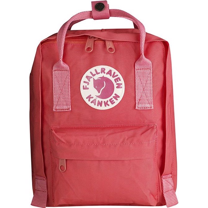 Fjällräven Kånken Kids taske m/brystrem-peach pink