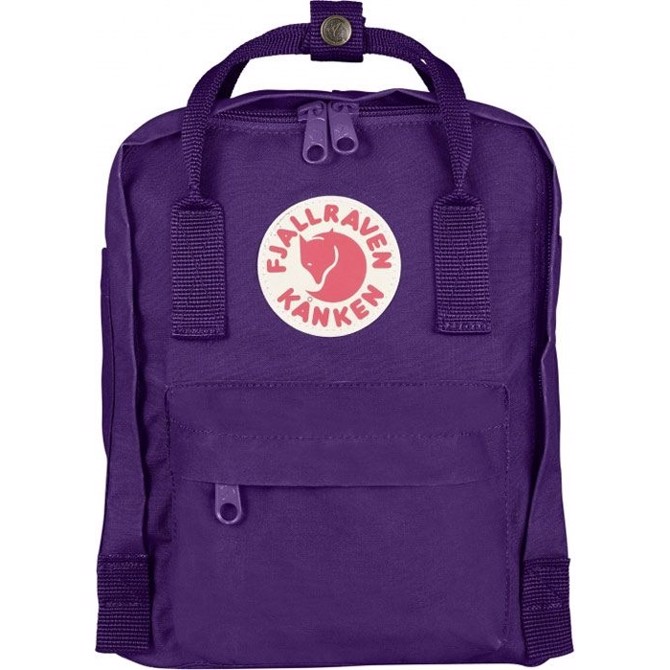 Fjällräven Kånken Kids taske m/brystrem-purple