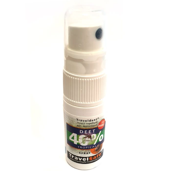 Travelsafe Deet 40% moskitospray, 15ml