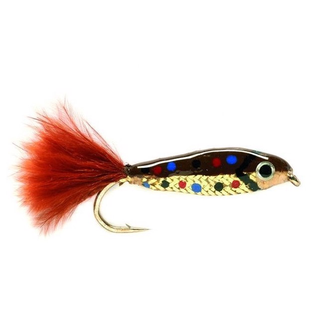 Minnow brown, put & take flue