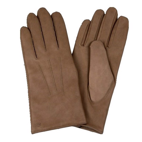 MJM Angelina skindhandsker, beige