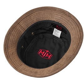MJM Bucket Faux Suede UVP50+, dk. brown