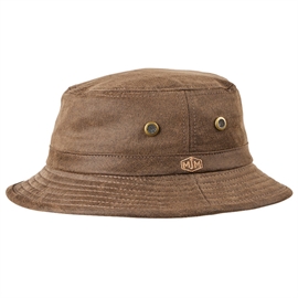 MJM Bucket Faux Suede UVP50+, dk. brown