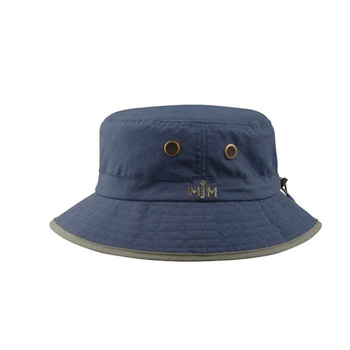 MJM Charlie Taslan UPF50+ hat-blue-L/XL