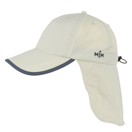 MJM Cool Taslan Cap m/nakkebeskyttelse UPF50