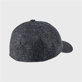 MJM Baseball Eco Merino Wool cap, dark antracite