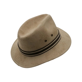 MJM OUtdoor 10241 Cotton Mix hat, beige "plettet"