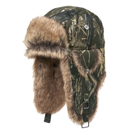 MJM Trapper Hunter 41 faux fur, camo m.grøn