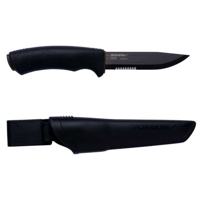 Se Mora Bushcraft BlackBlade SRT (S) - Jagtknive / dolk hos Outdoornu.dk