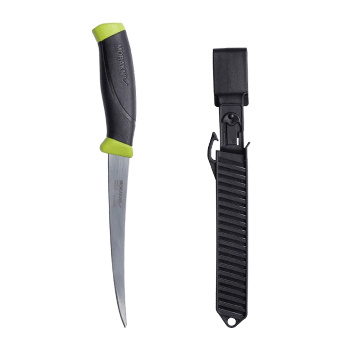 Morakniv Companion Fishing Filetkniv 155 (S), lime green - Filetknive