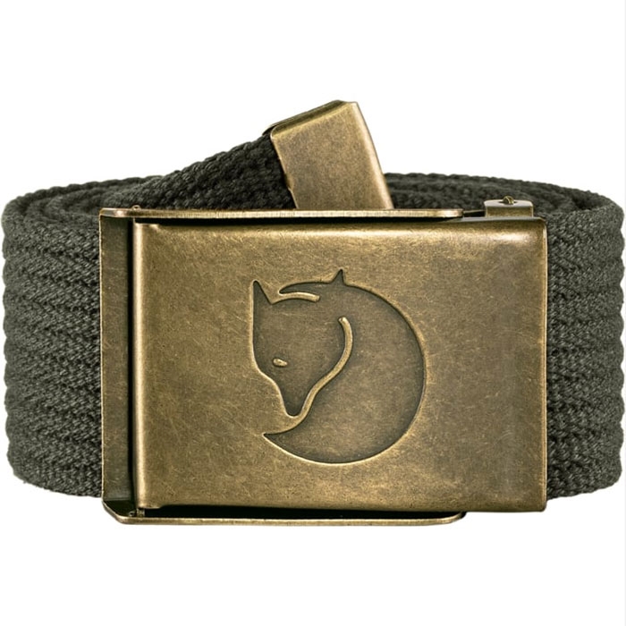Fjällräven Canvas Brass bælte-mountain grey – Bælter, seler