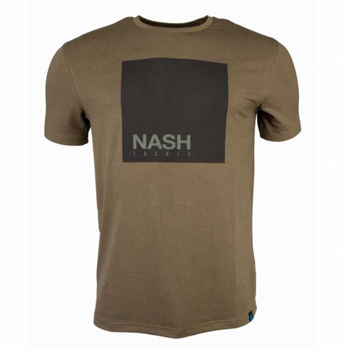 Nash Elasta-Breathe T-Shirt, olive-M - Skjorte, T-Shirt