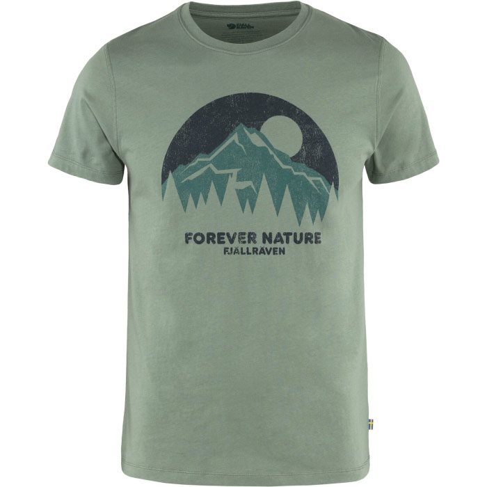 Fjällräven Nature T-Shirt Men-patina green-S - T-Shirt, Polo-shirt