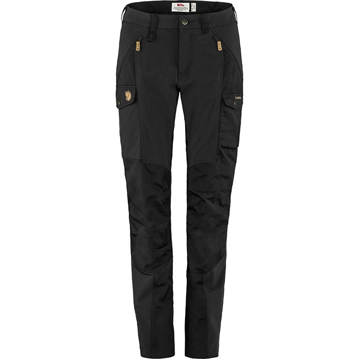 Fjällräven Nikka Trousers Curved W-black-38