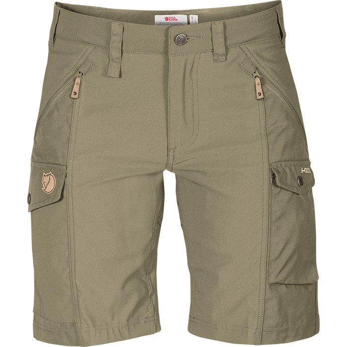 Fjällräven Nikka Shorts Curved Woman-light olive