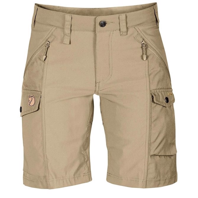 Fjällräven Nikka Shorts stretch Women-sand