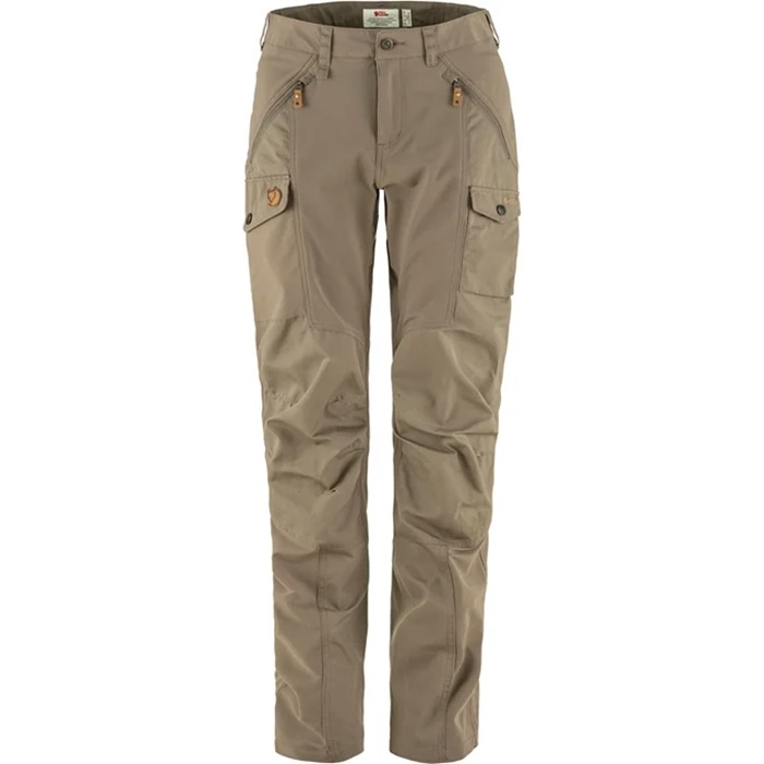 Fjällräven Nikka Trousers Curved W-suede brown-38