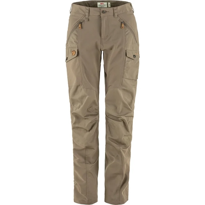 Fjällräven Nikka Trousers Curved W-suede brown-46 - Bukser