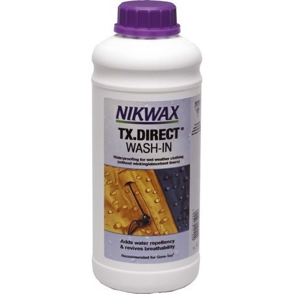Nikwax TX-direct, wash in - 1 liter imprægneringsmiddel - Tilbehør til beklædning