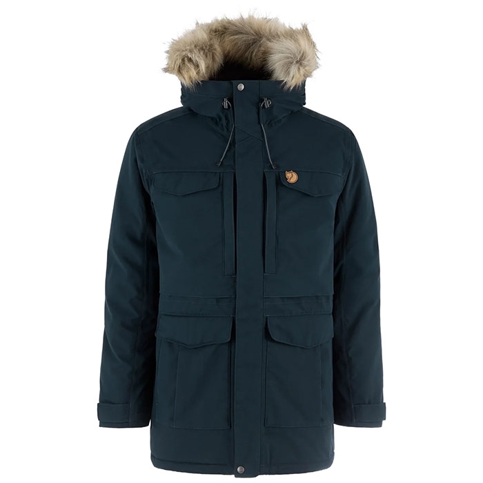 Fjällräven Nuuk Parka Herre / Mænd-dark navy-S - Vinterjakker til mænd