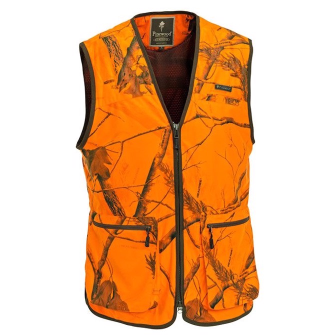 Pinewood Karl jagtvest, Hardwoods HD Blaze camo-L