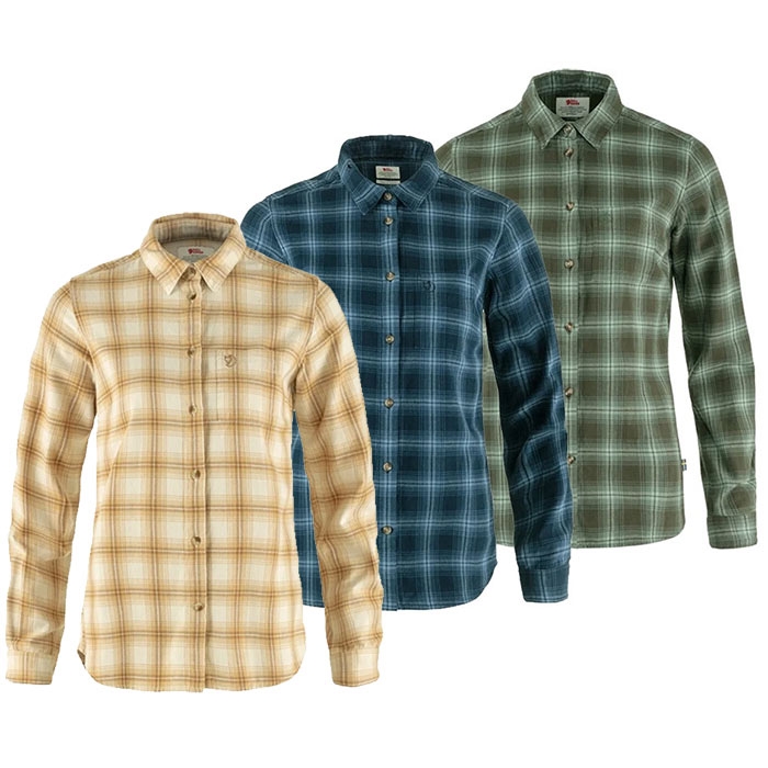 Fjällräven Övik Flannel Shirt Woman - Skjorter