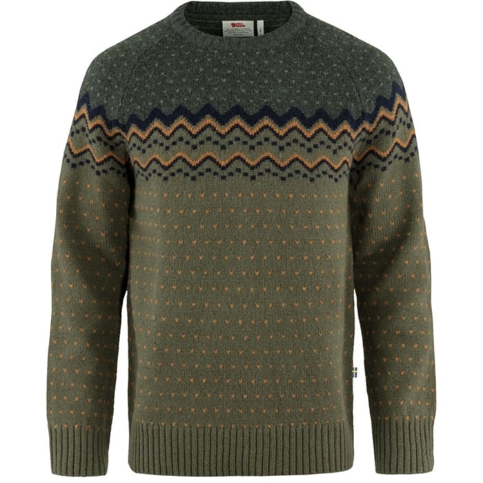 Fjällräven Évik Knit sweater Herre / Mænd-laurel Grøn / deep Grøn-XL – Trøjer