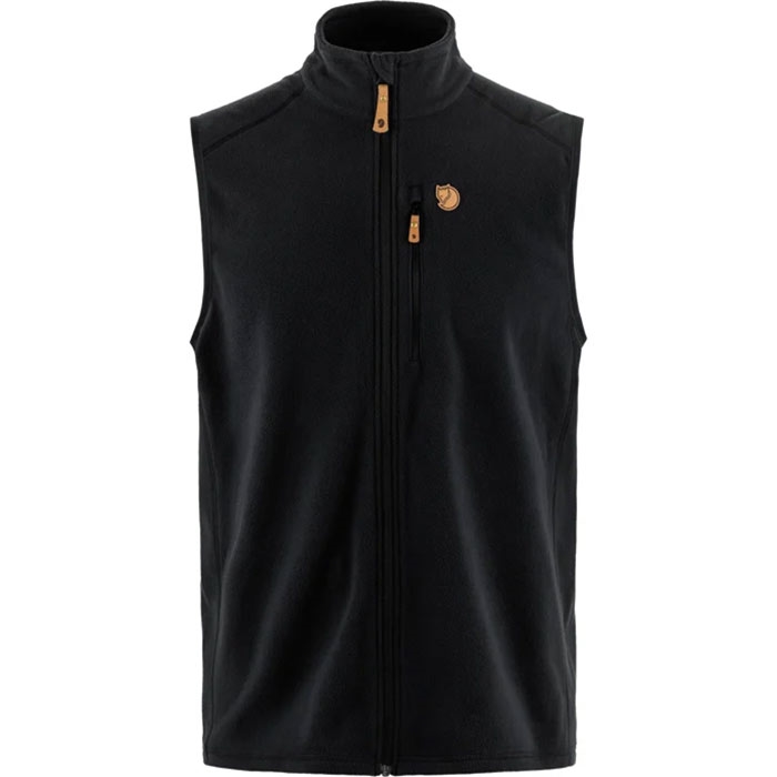 Fjällräven Mens Övik Lite Fleece Vest (Sort (BLACK/550) Large)