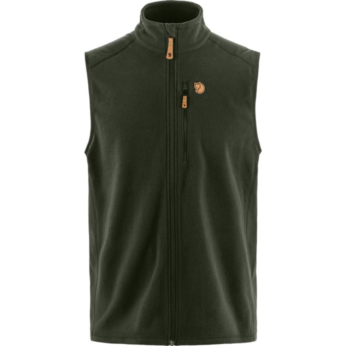 Fjällräven Övik Lite Fleece Vest Men-deep forest-M