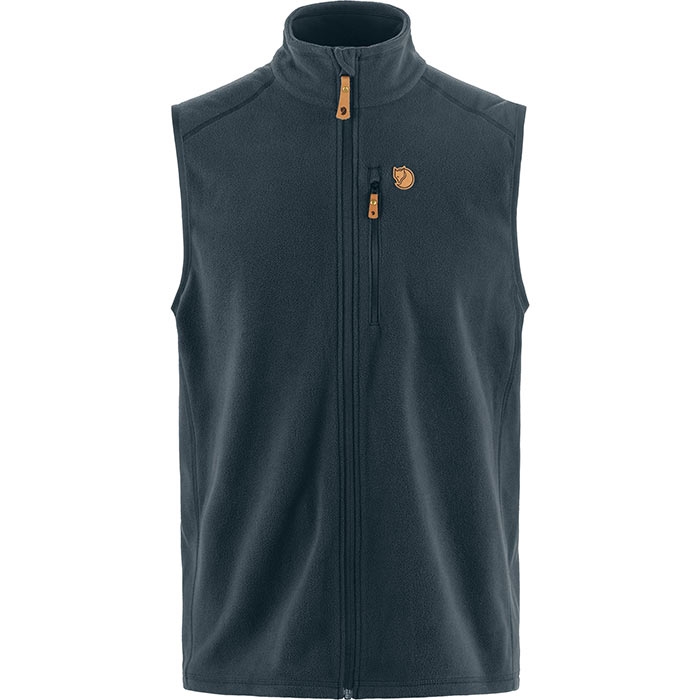 Fjällräven Mens Övik Lite Fleece Vest (Blå (DARK NAVY/555) Small)