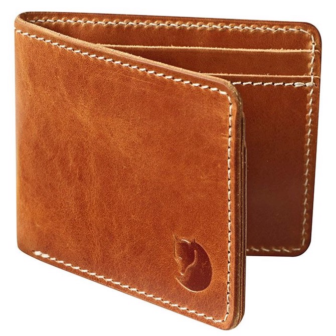 Billede af Fjällräven Övik Wallet / pengepung-leather cognac - Små tasker, punge, hoftetasker mm.