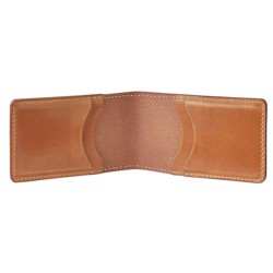 Fjällräven Övik Card Holder large-leather cognac