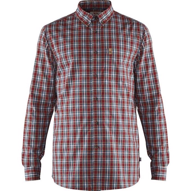 Fjällräven Övik Shirt LS, deep red