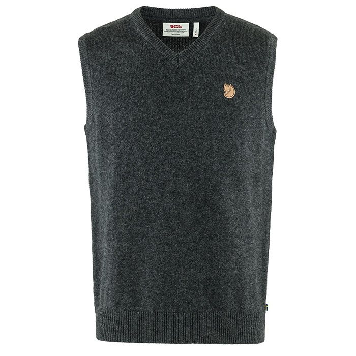Fjällräven Övik Wool vest Men / uldveste-dark grey