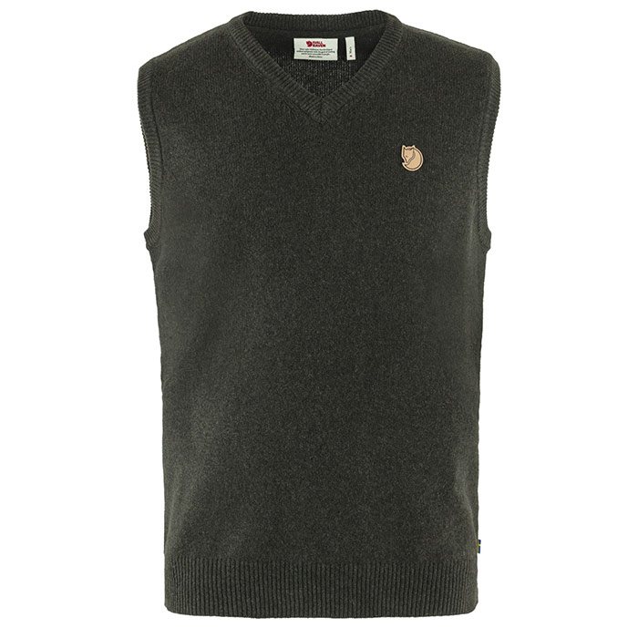 Fjällräven Övik Wool vest Men / uldveste-dark olive