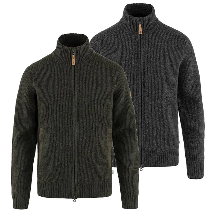 Fjällräven Övik Zip Cardigan Knit Men - Trøjer