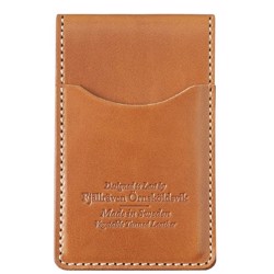 Fjällräven Övik Card Holder large-leather cognac