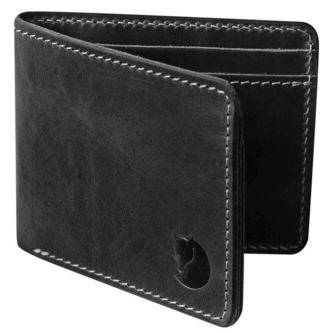 Fjällräven Övik Wallet / pengepung-black - Små tasker, punge, hoftetasker mm.