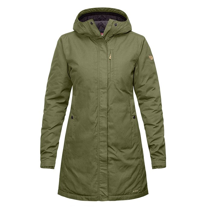 Fjällräven Kiruna Padded Parka Women-green-L - Jakker