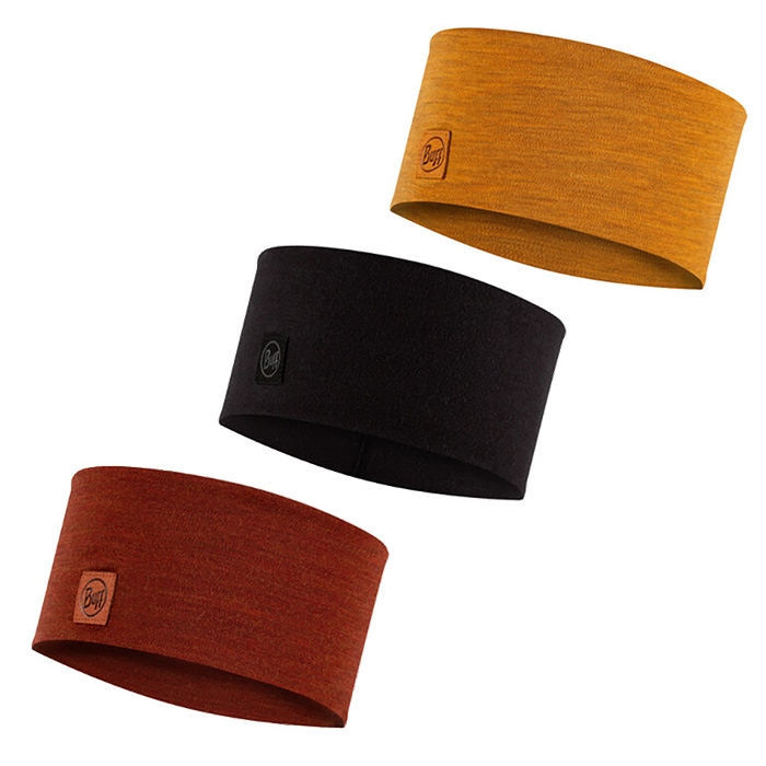 Buff Wide Headband 100% merinould