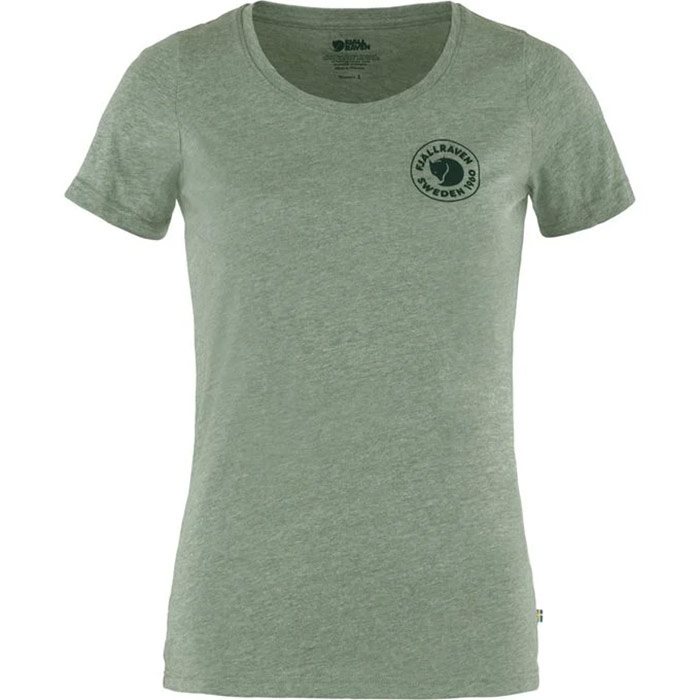 Fjällräven 1960 Logo T-Shirt Woman-patina green melange