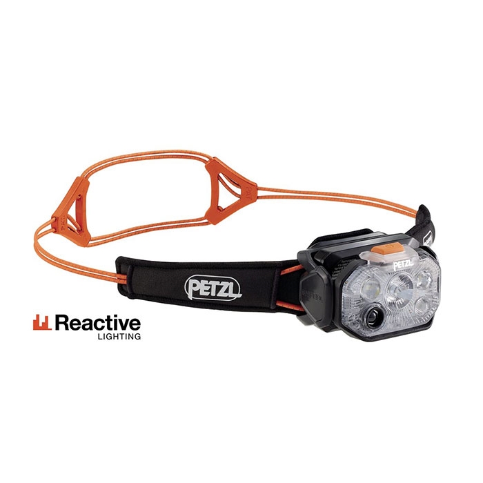 Petzl Swift RL reaktiv pandelampe 1200 lm, black - Pandelamper