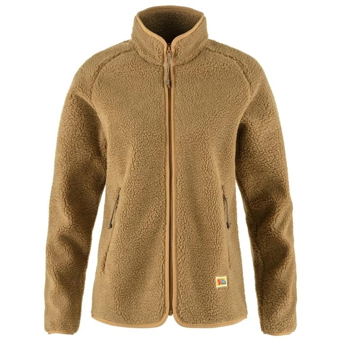 Fjällräven Vardag Pile Fleece Women-buckwheat brown-S - Fleecejakker og softshell