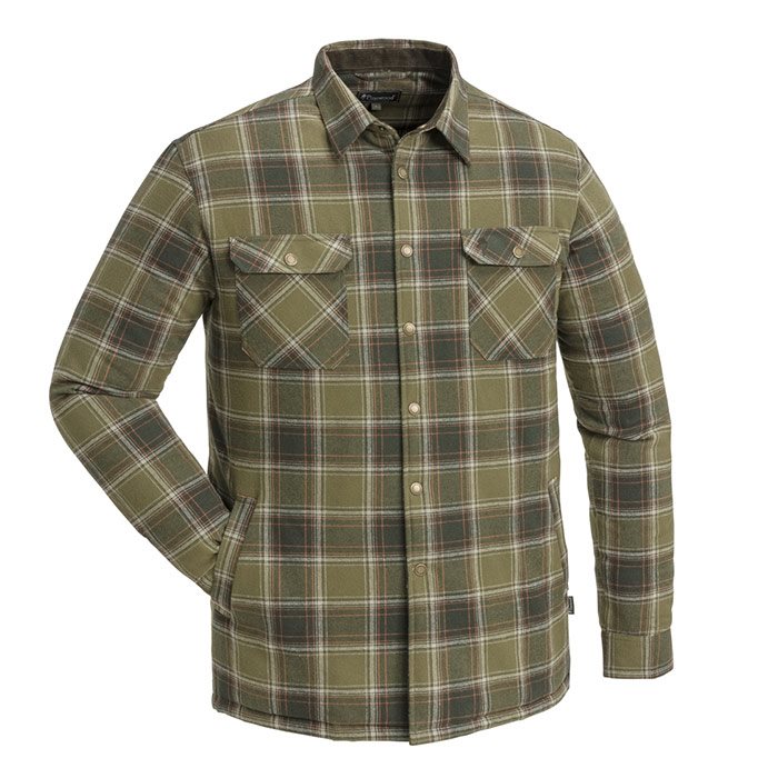 Pinewood Finnveden Check Padded overtræksskjorte-4XL - Skjorter