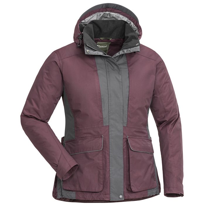 Se Pinewood Dogsports 2.0 Jakke Dame-plum/d.antracite-S - Jakker hos Outdoornu.dk